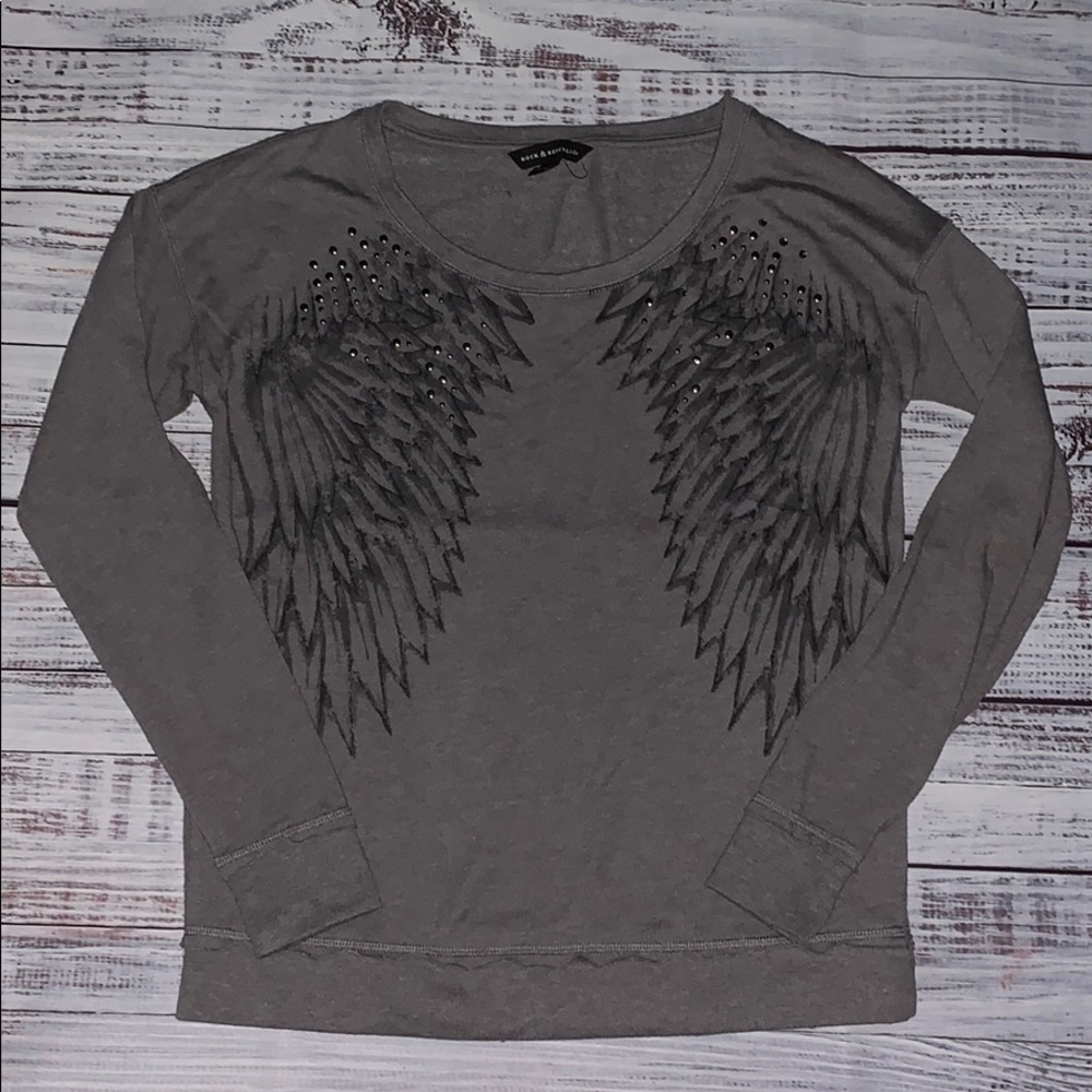 Rock & Republic Angel Wing Top